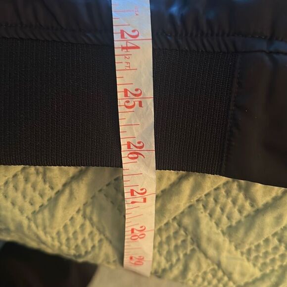 Love Tree Black Orange Lined Full Zip Classic Bomber Jacket Ladies Small - Picture 10 of 11